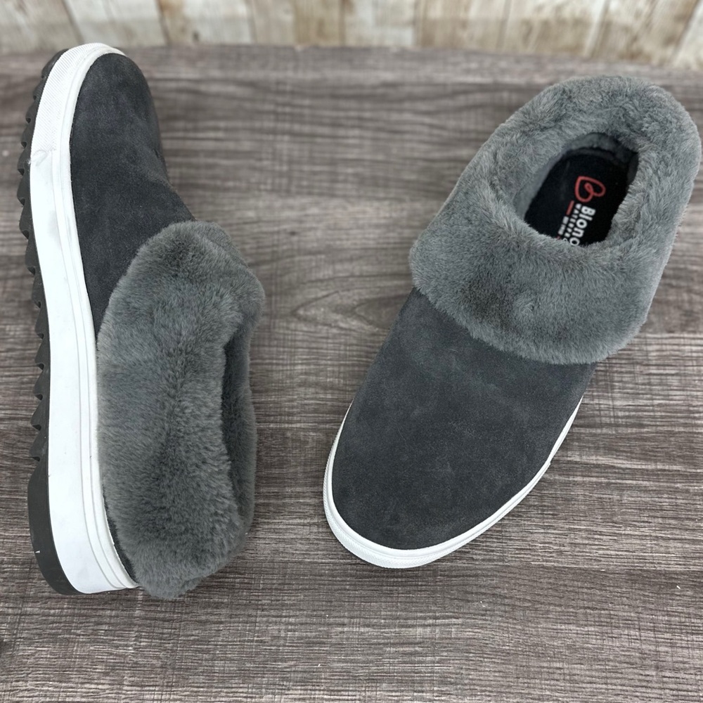 Blondo Suri Fur-Lined Waterproof Slip-on Platform Sneakers [S6401]